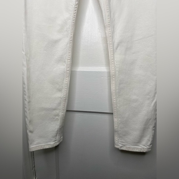 EVERLANE Mid Rise Skinny Women's White Jeans - Picture 5 of 11